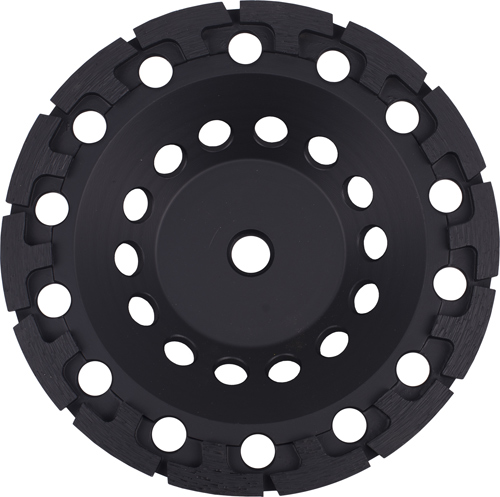 4" Grinding Diamond Cup Wheel T Segment 7/8"-5/8" Concrete Masonry Stone Black