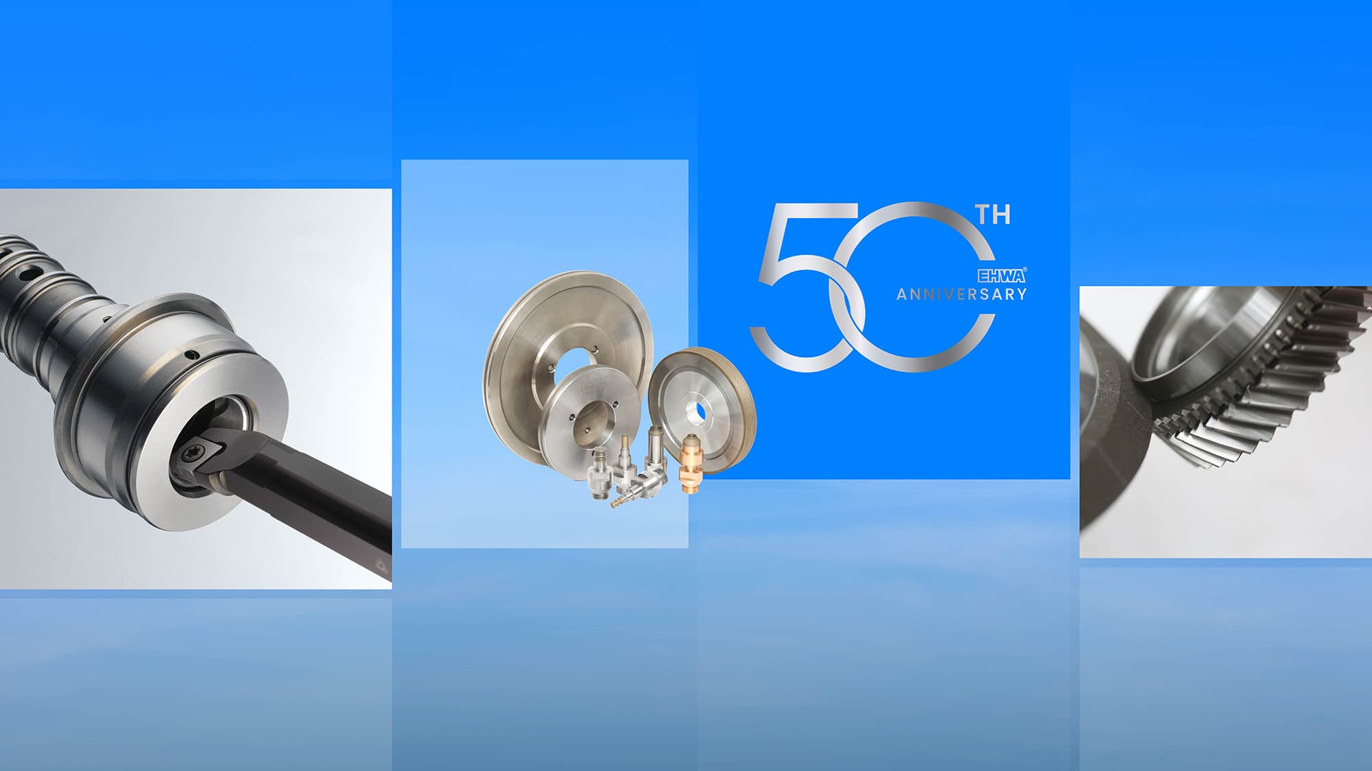 EHWA 50th anniversary and diamond tools